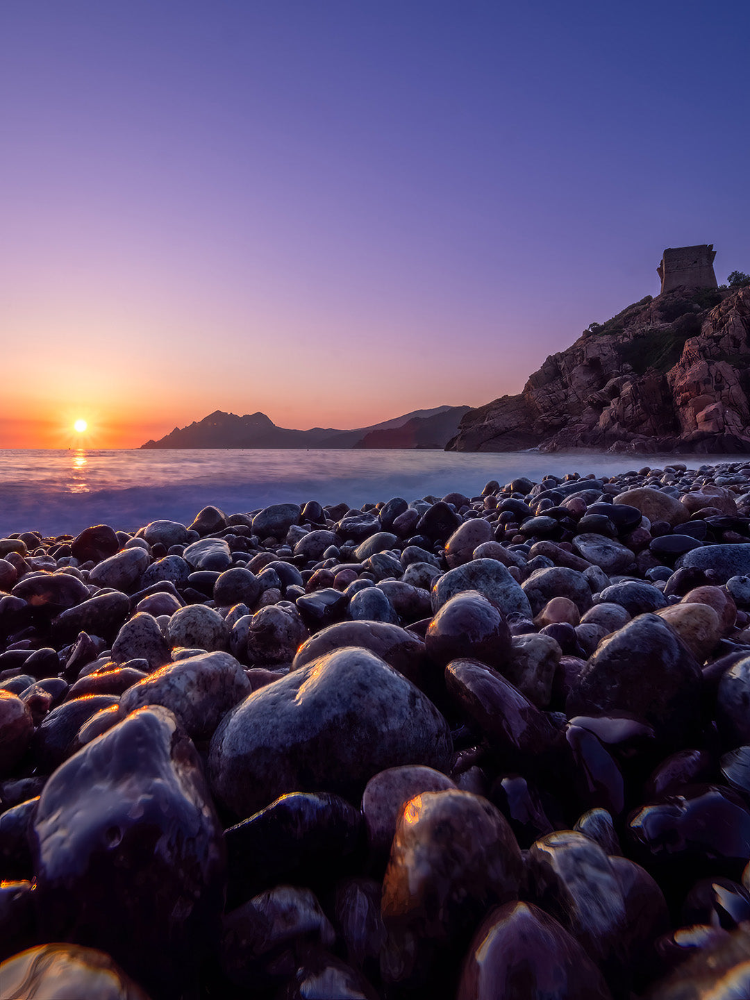 Wallpaper Sonnenuntergang am Meer